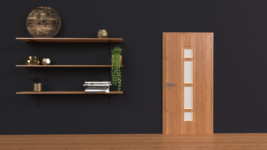 wooden flush door